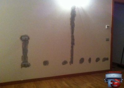 cambio e ripristino diuna linea bruciata 3