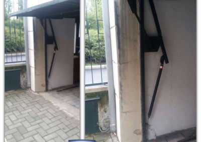 cambio molla tirante porta garage 2